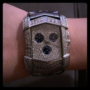 Diamond Invicta watch